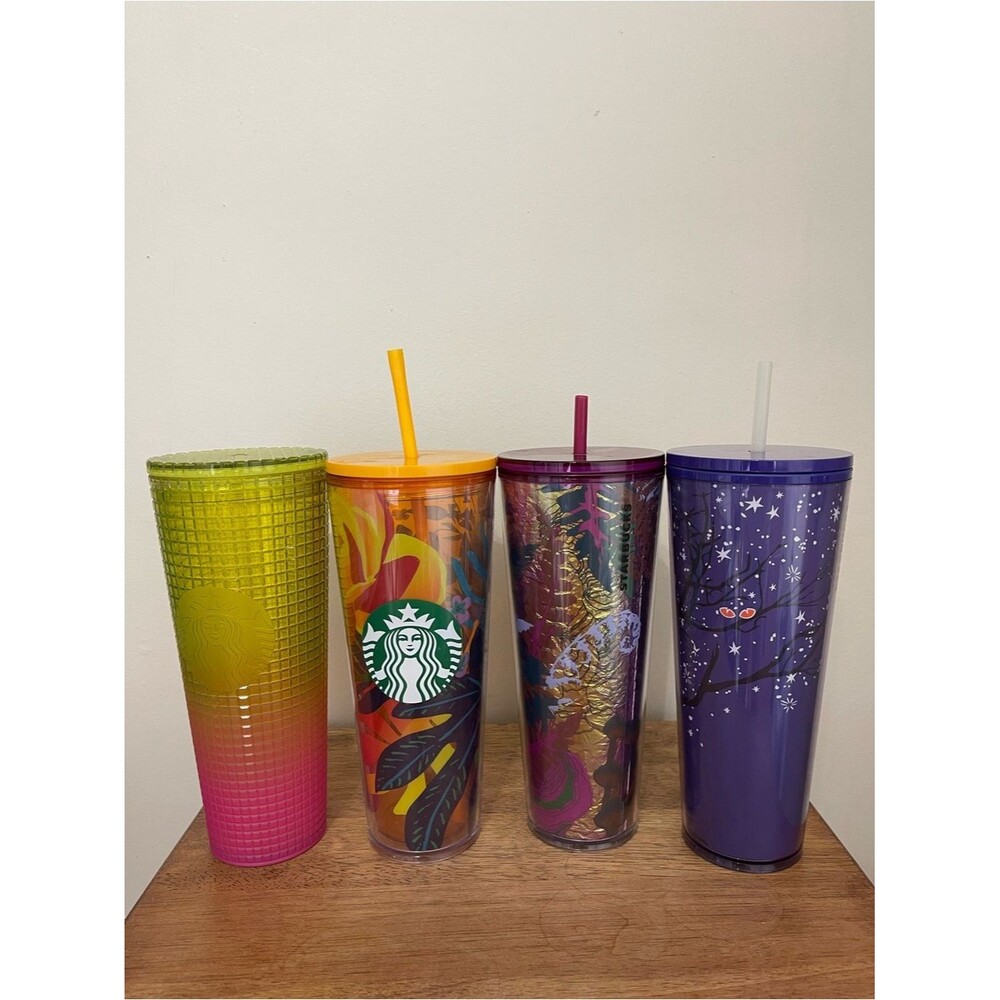 Starbucks Cold Cup Tumbler Set of 4 24 oz